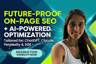 on page SEO and ai search optimization with GEO