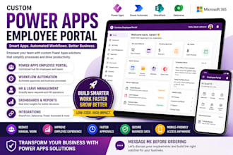 build sharepoint intranet portal power automate power apps