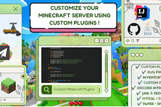 develop a custom minecraft plugin