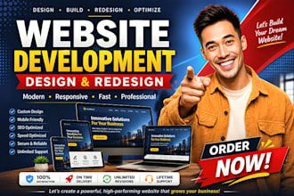 design a wix studio website or figma to wix redesign
