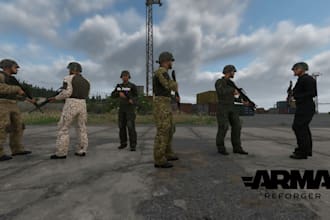 create 3d assets, uniforms, weapons and vehicles for arma reforger
