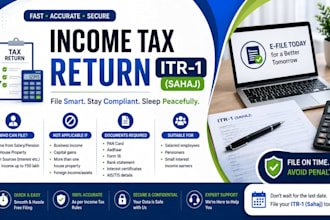 do income tax return itr 1 filing in india