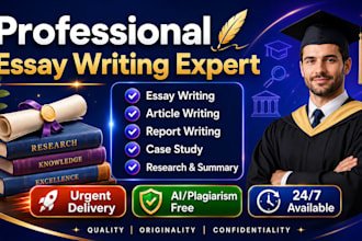 provide professional academic writing and research support