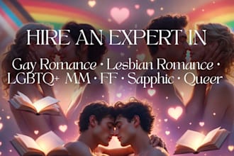 write lgbtq romance, gay romance, lesbian kinky smut and queer romance fiction