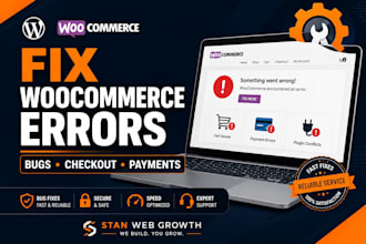 fix woocommerce issues and errors
