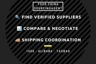 be your china sourcing agent for 1688 and alibaba