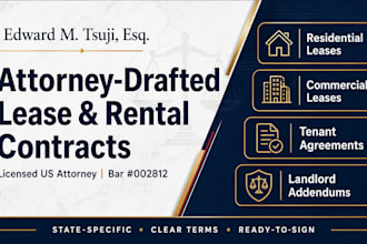 draft custom residential and commercial lease agreements