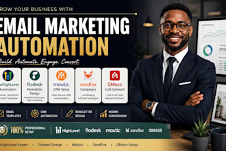 setup gmass mautic sendfox campaign flodesk newsletter design ghl email template