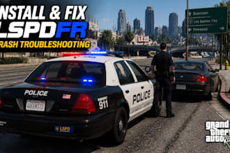 install and fix lspdfr crashes, troubleshoot mods and fix gta v crashes