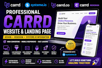 carrd website  design carrd system io carrd landing page carrd co carrd redsign