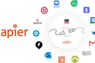 setup or fix zapier zap integration automation zapier workflow