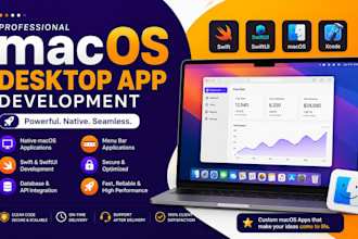 develop a macos desktop app, apple desktop apps, swiftui, appkit, electron mac