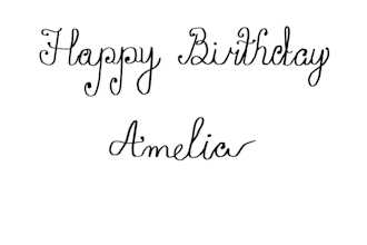 write personalized elegant calligraphy for invitations, cards, and signage