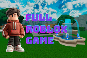 develop a custom full roblox tycoon game
