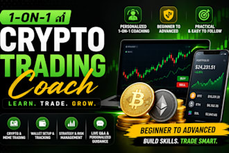 be your 1 on 1 crypto trading and meme trading coach