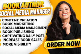 manage your author social media, booktok marketing, book promotion amazon kdp