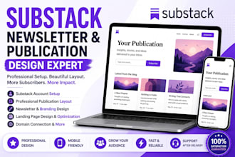 setup substack account substack publication layout substack newsletter beehiiv