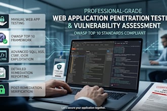 do manual penetration testing and vulnerability assessment