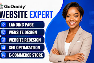 design godaddy website redesign godaddy website design develop godaddy