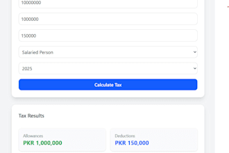 build an ai powered pakistani tax calculator chatbot for your business