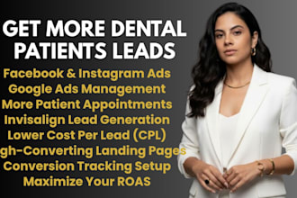 dental lead generation dentist marketing dentist ads invisalign lead generation