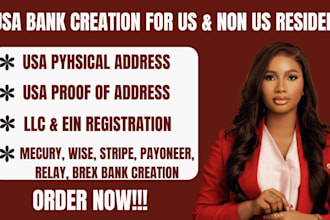 do usa bank creation usa physical address proof for  resident and non resident