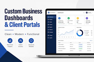 build a client portal to track orders, jobs, and approvals