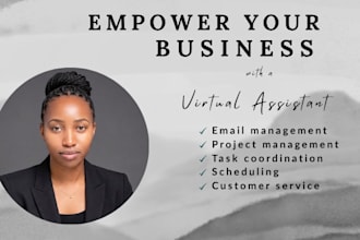 be your personal administrative virtual assistant