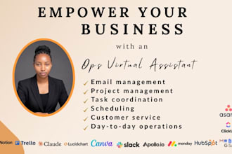 be your operations virtual assistant