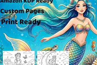 design custom coloring books for kids , adults