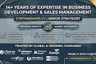 be your b2b sales strategist and business development consultant