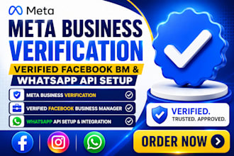 fix meta business verification, business manager and whatsapp API