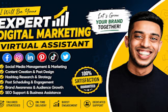be your expert digital marketing virtual assistant
