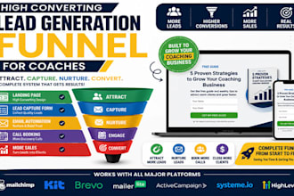 build a high converting lead generation funnel for your coaching business
