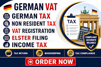 german vat german tax non resident tax vat registration elster filing income tax