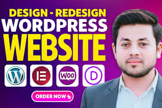 build luxury wordpress website for your business