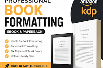 fix rejected files errors amazon KDP book formatting kindle ebook paperback