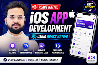 develop a professional ios mobile app for iphone