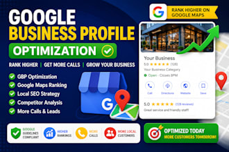do google business profile optimization and local SEO
