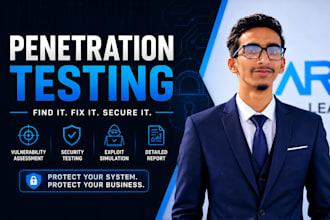 perform website and web application penetration testing