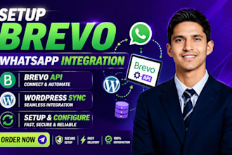 setup brevo whatsapp integration brevo API wordpress sync setup