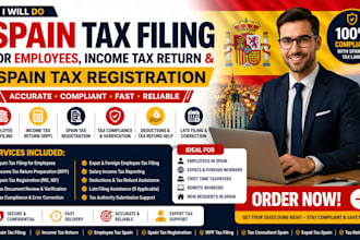 do spain tax filing for employees income tax return and spain tax registration
