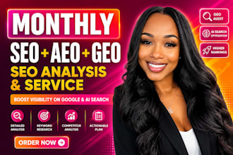 geo SEO aeo build ai search google rankings website onpage offpage optimization