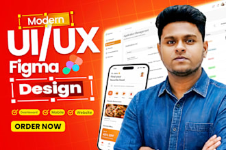 do UI UX design website, figma website design, and website UI UX