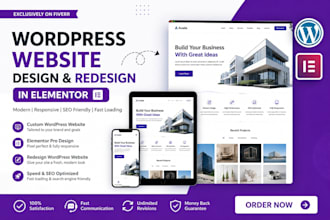 wordpress website development, design redesign wordpress website
