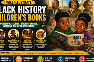 illustrate black history children books cultural stories