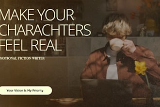 write compelling fiction with unforgettable characters
