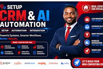 setup gorgias ai automation zapier integration suitedash insightly redtail lofty
