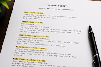 write professional  youtbe, marketing scripts that captivate