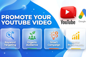 promote your youtube video with google ads campaign
